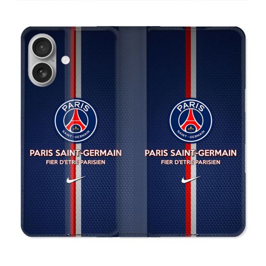 Housse Cuir Portefeuille Pour Samsung Galaxy A06 Foot PSG Fier
