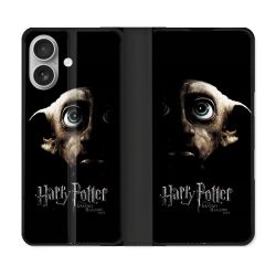 Housse Cuir Portefeuille Pour Samsung Galaxy A06 Harry Potter Hollows Dobby