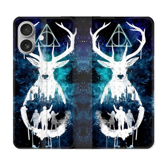 Housse Cuir Portefeuille Pour Samsung Galaxy A06 Harry Potter Patronome