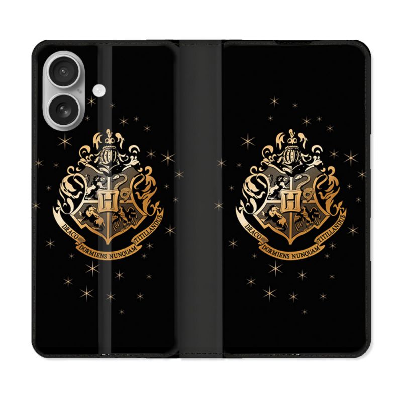 Housse Cuir Portefeuille Pour Samsung Galaxy A06 Harry Potter Poudlard
