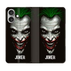 Housse Cuir Portefeuille Pour Samsung Galaxy A06 Joker Noir