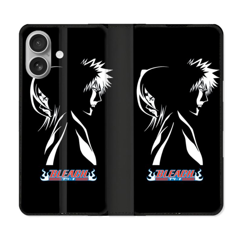 Housse Cuir Portefeuille Pour Samsung Galaxy A06 Manga Bleach Duo