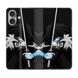 Housse Cuir Portefeuille Pour Samsung Galaxy A06 Manga Boruto Epée