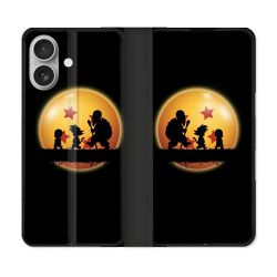 Housse Cuir Portefeuille Pour Samsung Galaxy A06 Manga Dragon Ball Vintage