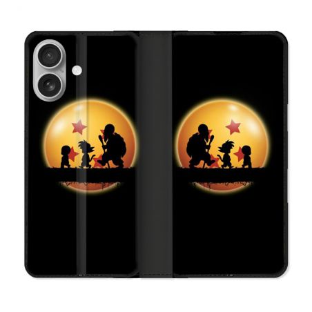 Housse Cuir Portefeuille Pour Samsung Galaxy A06 Manga Dragon Ball Vintage