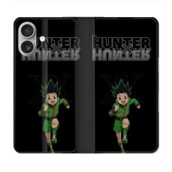 Housse Cuir Portefeuille Pour Samsung Galaxy A06 Manga Hunter X Hunter Gon