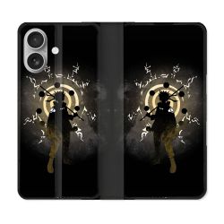 Housse Cuir Portefeuille Pour Samsung Galaxy A06 Manga Naruto Sage