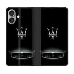 Housse Cuir Portefeuille Pour Samsung Galaxy A06 Maserati