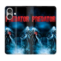 Housse Cuir Portefeuille Pour Samsung Galaxy A06 Predator Affiche