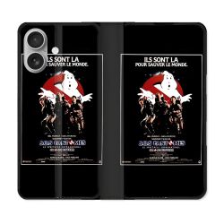 Housse Cuir Portefeuille Pour Samsung Galaxy A06 SOS Fantome Affiche