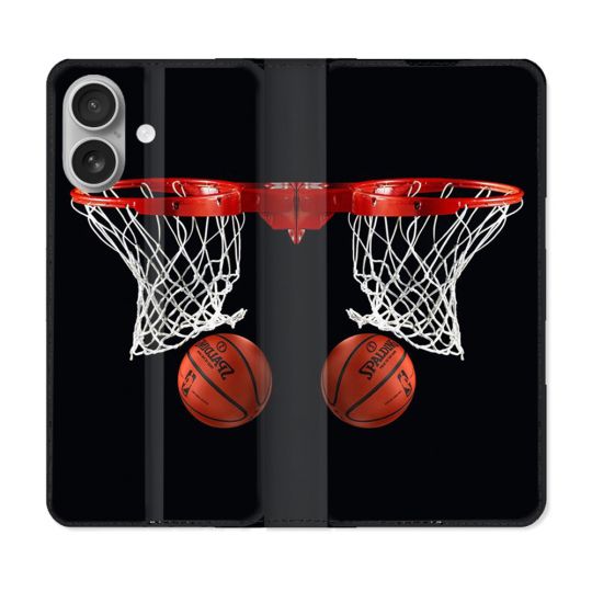 Housse Cuir Portefeuille Pour Samsung Galaxy A06 Sport Basket Panier