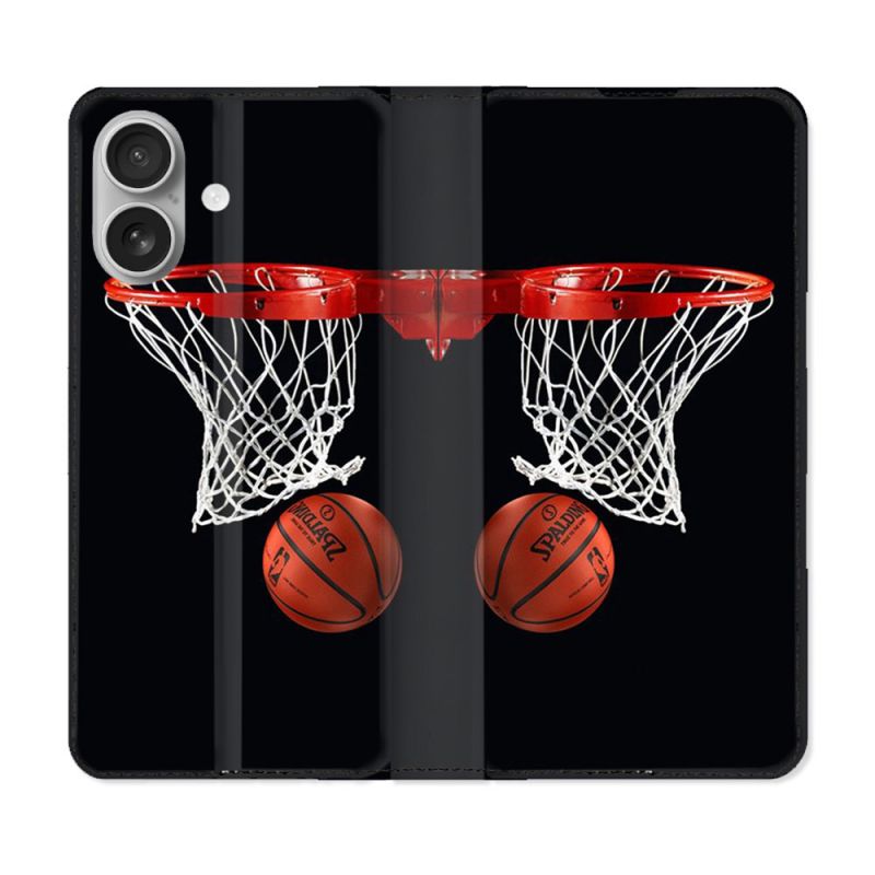 Housse Cuir Portefeuille Pour Samsung Galaxy A06 Sport Basket Panier