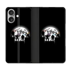 Housse Cuir Portefeuille Pour Samsung Galaxy A06 Tortue Ninja Ombre