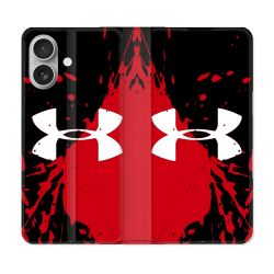 Housse Cuir Portefeuille Pour Samsung Galaxy A06 Under Armour