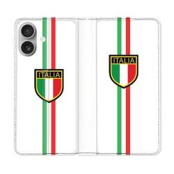 Housse Cuir Portefeuille Pour Samsung Galaxy A06 Voyage Italie 3 Blanc