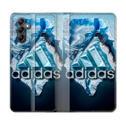 Housse Cuir Portefeuille Pour Samsung Galaxy A16 5G Adidas Iceberg