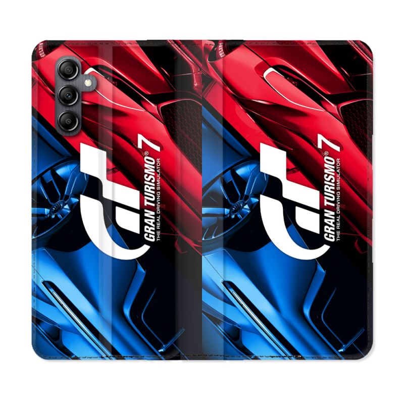 Housse Cuir Portefeuille Pour Samsung Galaxy A16 5G Gran Turismo