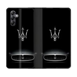 Housse Cuir Portefeuille Pour Samsung Galaxy A16 5G Maserati