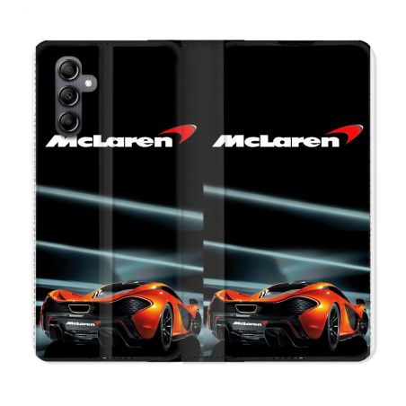 Housse Cuir Portefeuille Pour Samsung Galaxy A16 5G Mc Laren