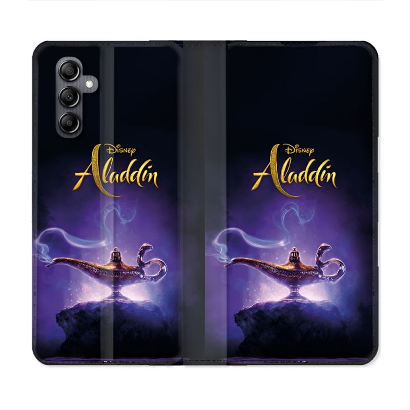 Housse Cuir Portefeuille Pour Samsung Galaxy S24 FE Aladdin