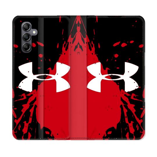 Housse Cuir Portefeuille Pour Samsung Galaxy S24 FE Under Armour