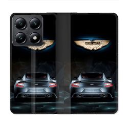 Housse Cuir Portefeuille Pour Xiaomi 14T Aston Martin