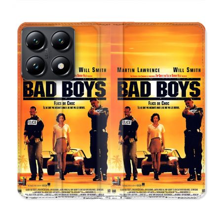 Housse Cuir Portefeuille Pour Xiaomi 14T Bad Boys Affiche
