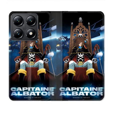 Housse Cuir Portefeuille Pour Xiaomi 14T Capitaine Albator