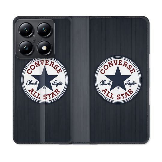 Housse Cuir Portefeuille Pour Xiaomi 14T Converse
