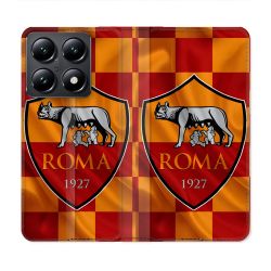 Housse Cuir Portefeuille Pour Xiaomi 14T Foot As Roma
