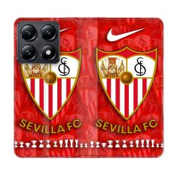 Housse Cuir Portefeuille Pour Xiaomi 14T Foot FC Sevilla