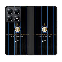 Housse Cuir Portefeuille Pour Xiaomi 14T Foot Inter Milan