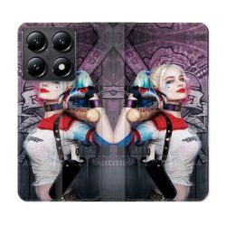 Housse Cuir Portefeuille Pour Xiaomi 14T Harley Quinn Batte