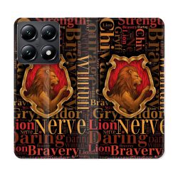 Housse Cuir Portefeuille Pour Xiaomi 14T Harry Potter Griffondor