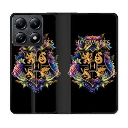 Housse Cuir Portefeuille Pour Xiaomi 14T Harry Potter Hogwarts