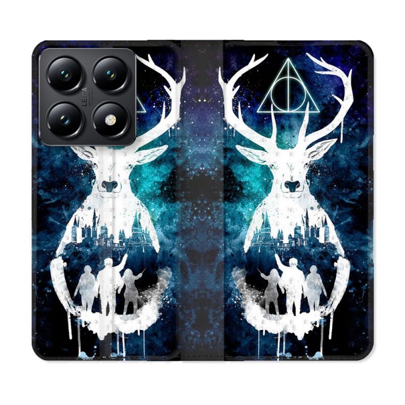 Housse Cuir Portefeuille Pour Xiaomi 14T Harry Potter Patronome
