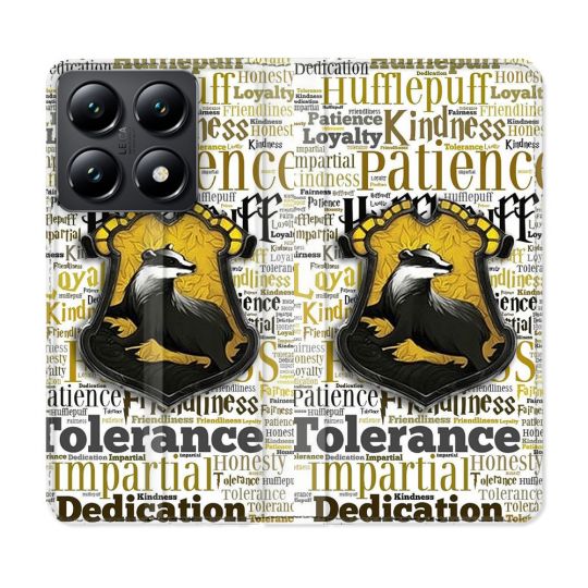 Housse Cuir Portefeuille Pour Xiaomi 14T Harry Potter Poursouffle