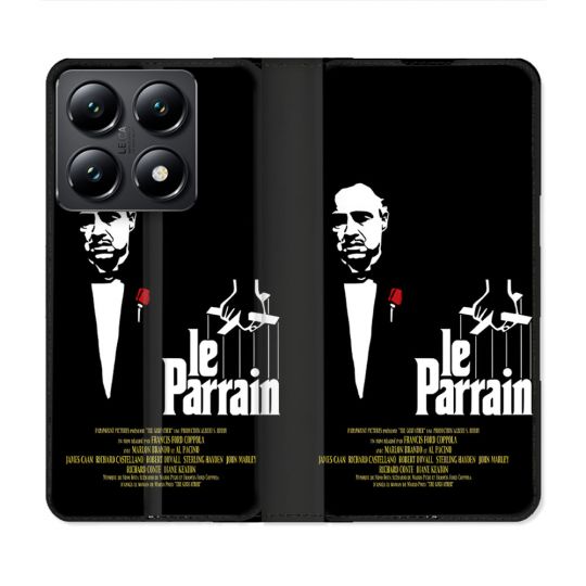 Housse Cuir Portefeuille Pour Xiaomi 14T Le Parrain Affiche