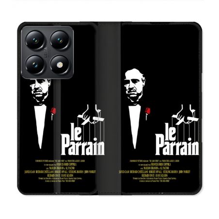 Housse Cuir Portefeuille Pour Xiaomi 14T Le Parrain Affiche