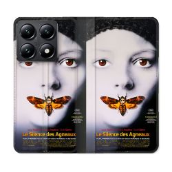 Housse Cuir Portefeuille Pour Xiaomi 14T Le Silence Des Agneaux Affiche