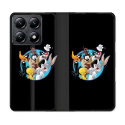 Housse Cuir Portefeuille Pour Xiaomi 14T Looney Tunes
