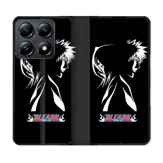 Housse Cuir Portefeuille Pour Xiaomi 14T Manga Bleach Duo