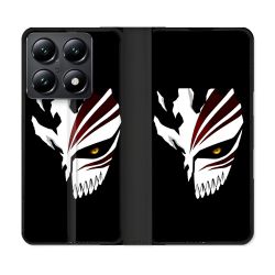 Housse Cuir Portefeuille Pour Xiaomi 14T Manga Bleach Masque