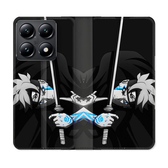 Housse Cuir Portefeuille Pour Xiaomi 14T Manga Boruto Epée