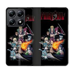 Housse Cuir Portefeuille Pour Xiaomi 14T Manga Fairy Tail Logo Team