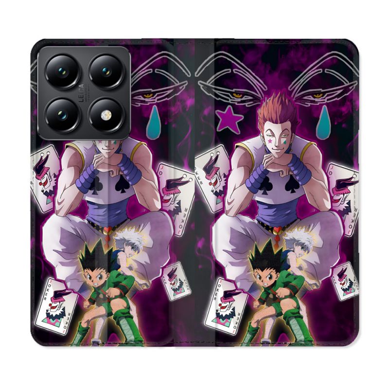 Housse Cuir Portefeuille Pour Xiaomi 14T Manga Hunter X Hunter Hisoka