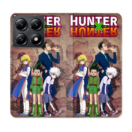 Housse Cuir Portefeuille Pour Xiaomi 14T Manga Hunter X Hunter Vintage