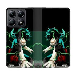 Housse Cuir Portefeuille Pour Xiaomi 14T Manga My Hero Academia Deku