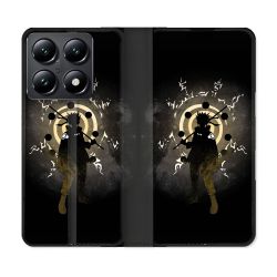 Housse Cuir Portefeuille Pour Xiaomi 14T Manga Naruto Sage