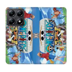 Housse Cuir Portefeuille Pour Xiaomi 14T Manga One Piece Sunny